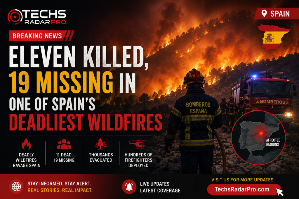Spain Deadliest Wildfires