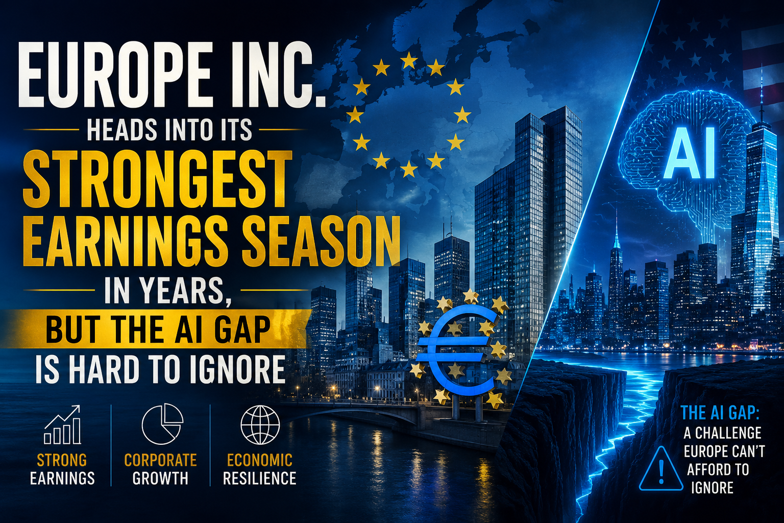 Europe Inc Earnings Hit 3-Year High