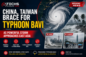 Typhoon Bavi China Taiwan
