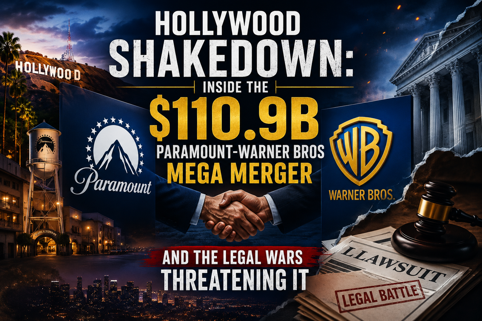 Paramount & Warner Bros Merger