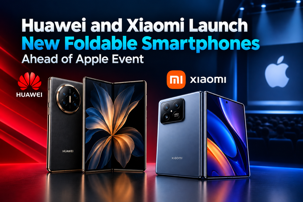 Huawei and Xiaomi Foldable Phones